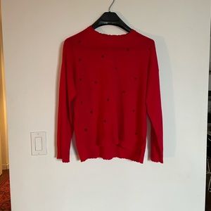 SUNDRY cashmere star sweater